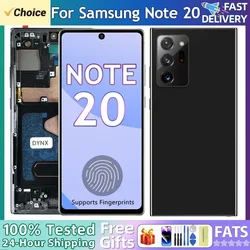 AMOLED Note20 LCD For Samsung Galaxy Note 20 Screen N980 N981 N980F N981F N980U N981B/DS LCD Display Touch Digitizer Assembly