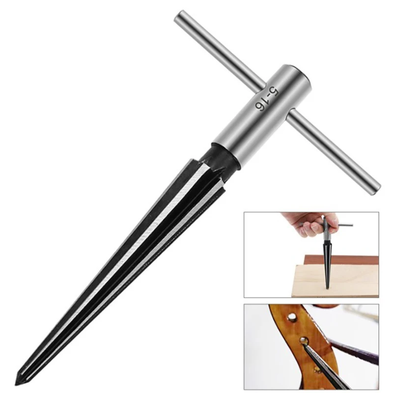 

3-13mm&5-16mm Taper Reamer Hand Metal Reamer Deburring Enlarge Pin Hole Handheld Reamer For Wood Metal Plastic Drilling Tool