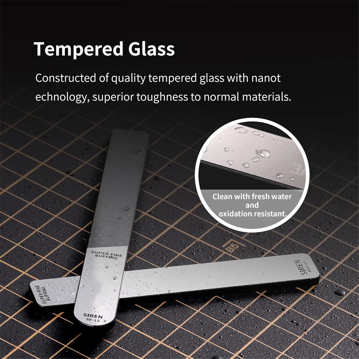 

ABNJ Mirror Polishing File-for Models, Resin, Glass, Sandpaper Alternative, DIY Home Improvement, Detailing & Hobby Craft