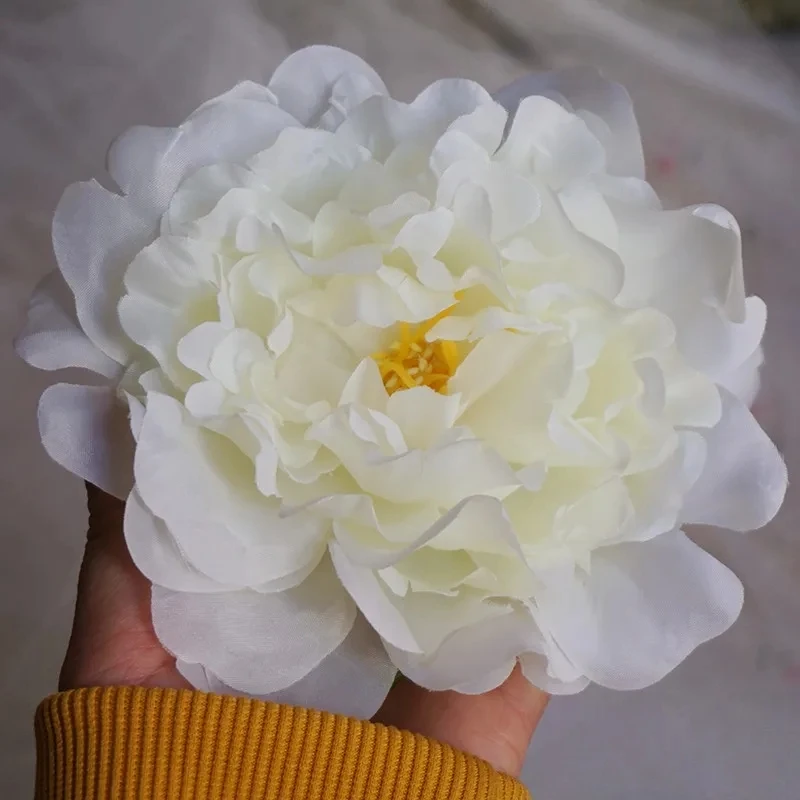 13cm Big Artificial Flower Hairpins Wedding Bridal Hair Clips Barrette For Woman Party Hair Accessories Headwear Gifts DropShip