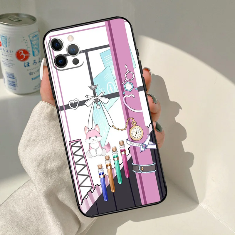 Kureiji Ollie Costume Mori Calliope Hololive Case For iPhone 14 11 Pro Max 12 13 Mini X XS Max XR 7 8 Plus SE 2020 Cover