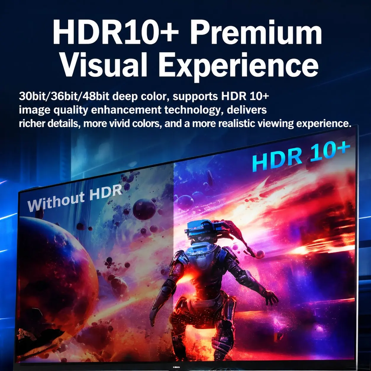 8K HDMI2.1 Switcher 3x1, 48Gbps High Speed Switch with Remote,HDCP 2.3 , Supports 8K@60Hz 4K@240Hz HDR10+ for PS5 Xbox PC TV