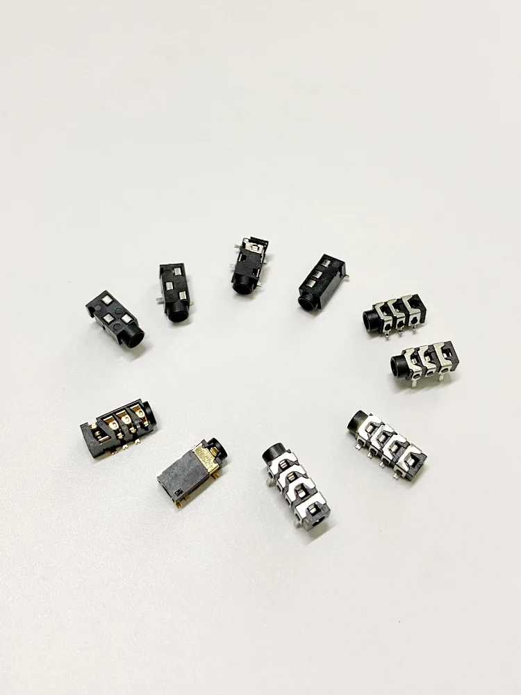 

SMT And Direct Insertion Type 3.5mm Connector Dual Channel Sound Jack Headphone Signal Transmission Interface Audio Socket