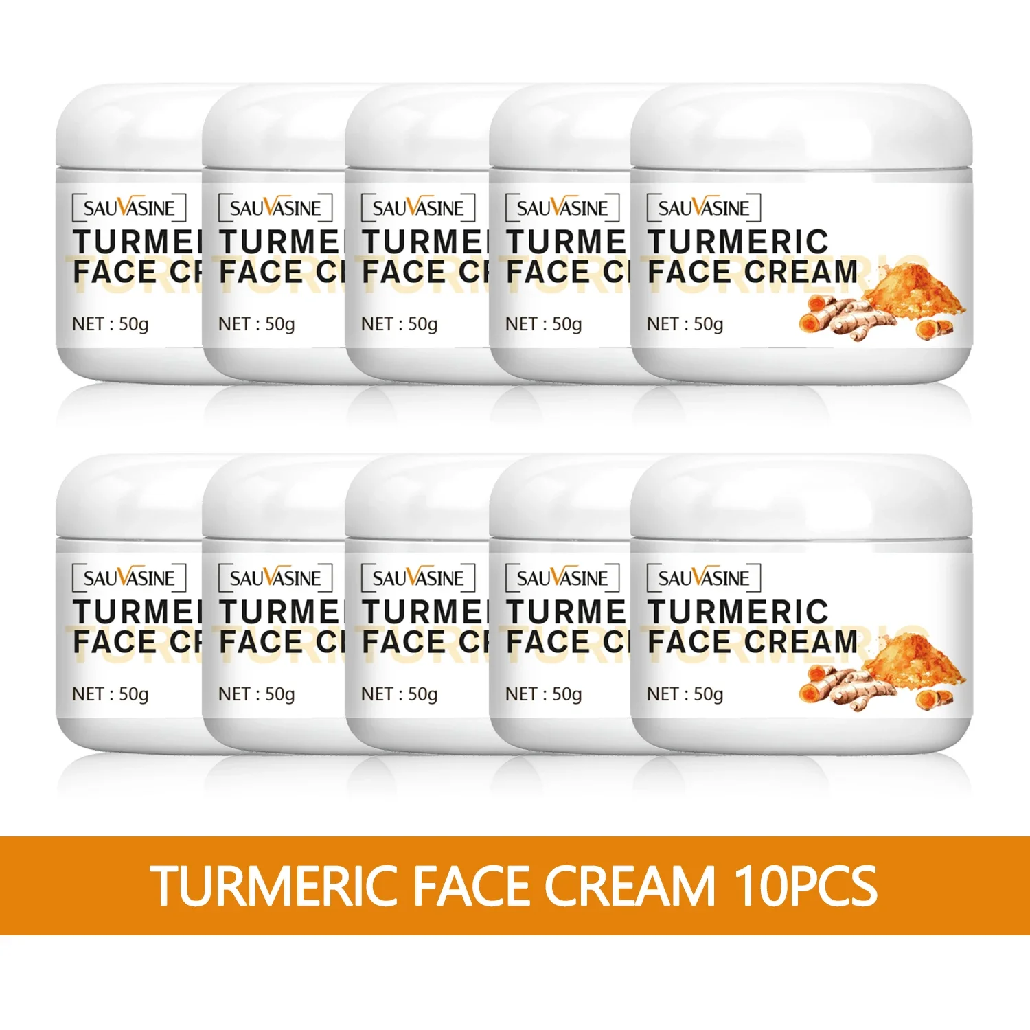 Turmeric Face Cream Acne Treatment Dark Spots Removal Moisturizing Brightening Whitening Cream for Dark Skin Care Beauty Health