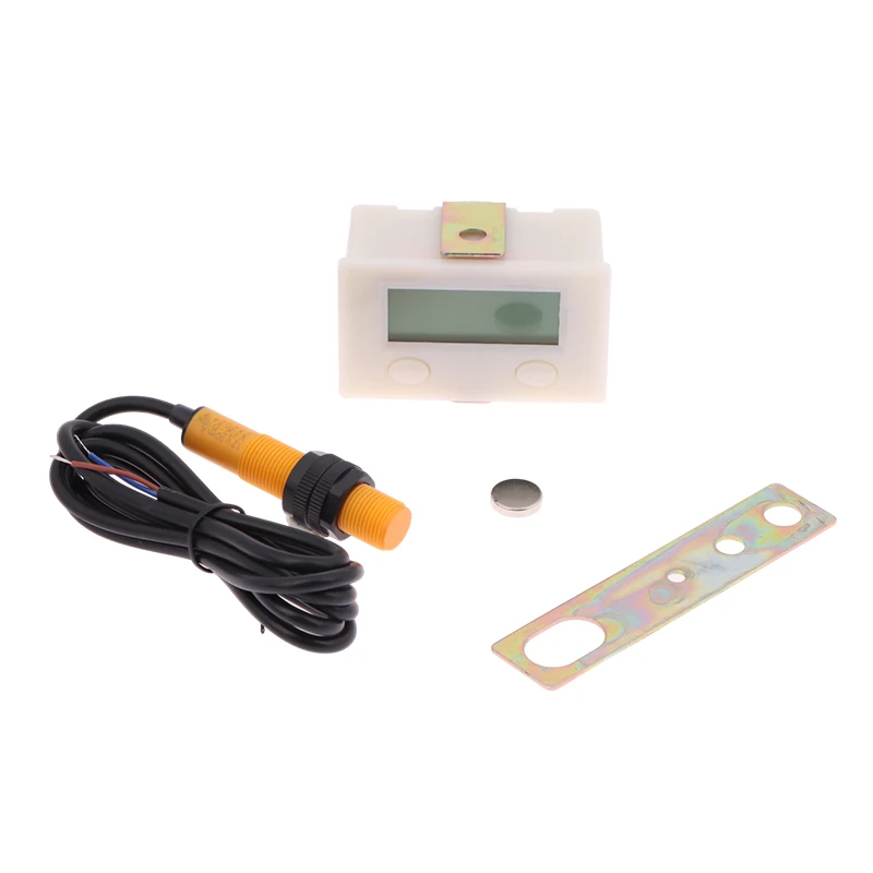 Proximidade Digital Industrial Interruptor Sensor Magnético, Digital Eletrônico, 5 Display, Punch Counter, Indução Automática