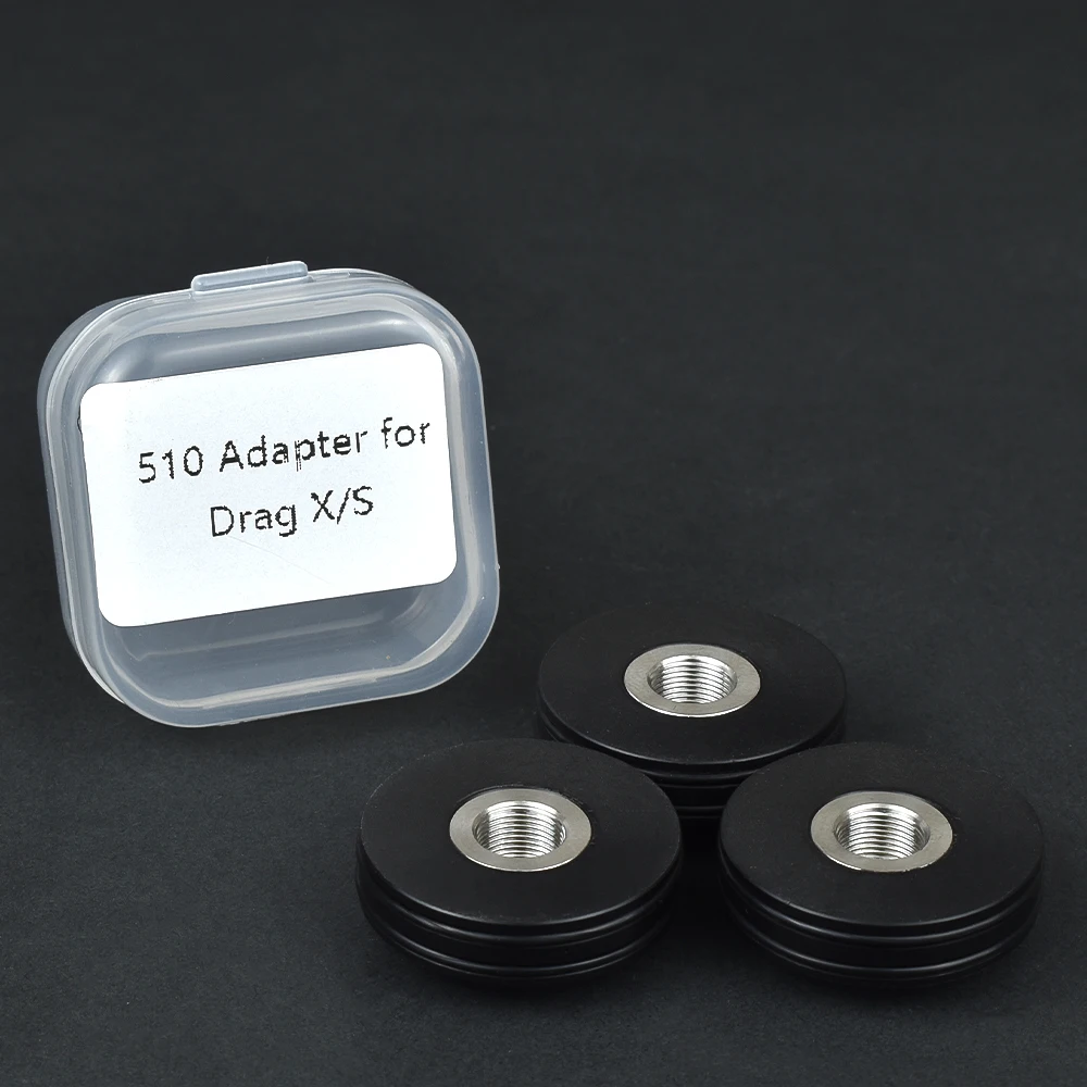 510 Adapter Compatible for VOOPOO Drag s Voopoo Drag X Vape Kit RDA RTA Ecig Accessories