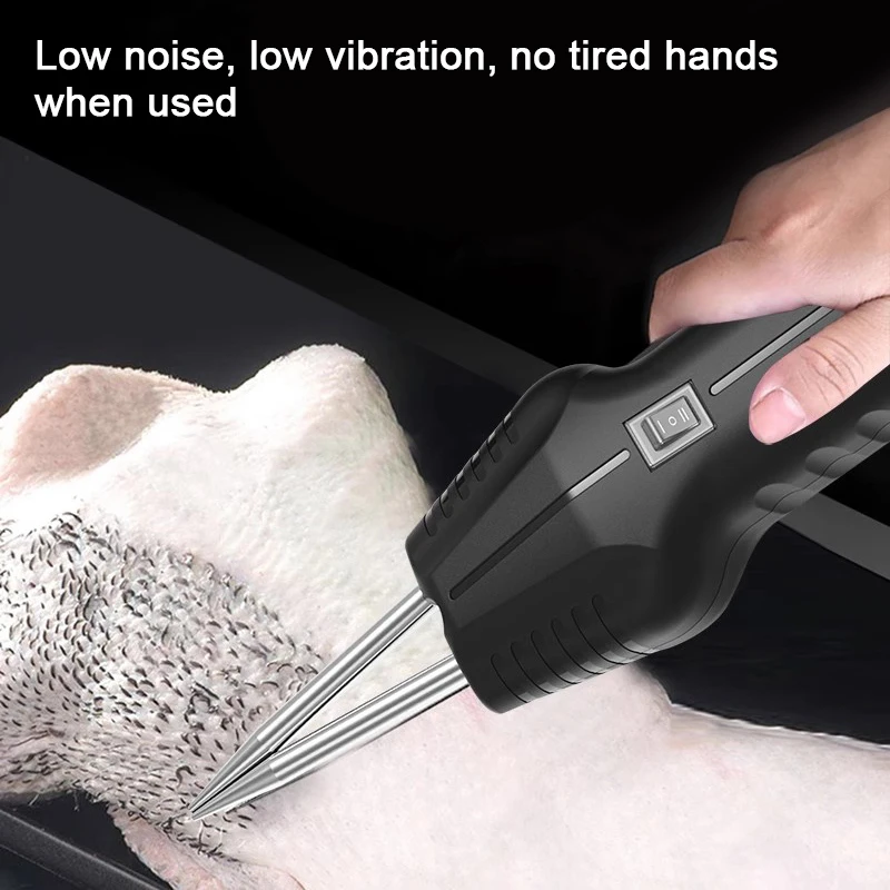 Imagem -05 - Plucker Handheld Elétrico da Pena Galinha Pato Ganso Máquina de Remoção do Cabelo Curto Cabelo das Aves Domésticas Remove Ferramentas 950w 750w