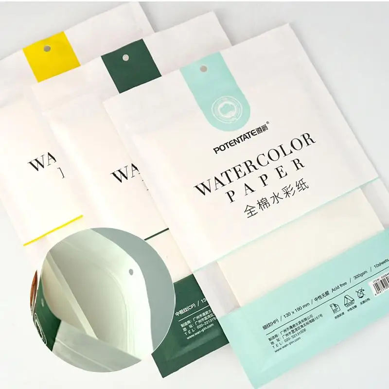 

300 г хлопковая акварельная бумага 8k/16k/32k тонкая/средняя/грубая текстура для масляной палочки цветной карандаш эскиз акварель гуашь открытка