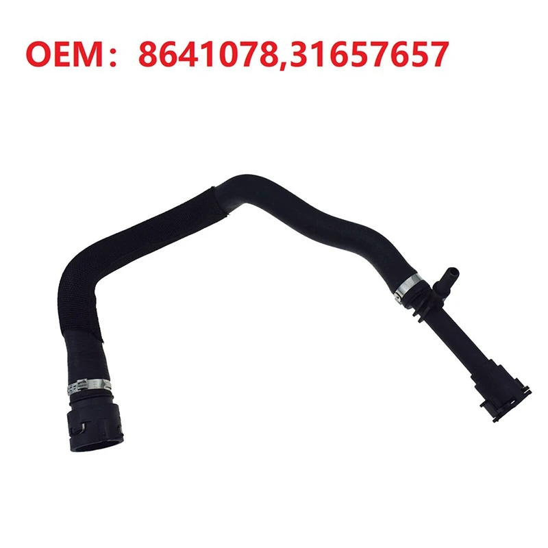 8641078 Below Water Coolant Radiator Pipe Hose For Volvo S60 S80 V60 XC60 31657657 Replacement Parts 1 PCS