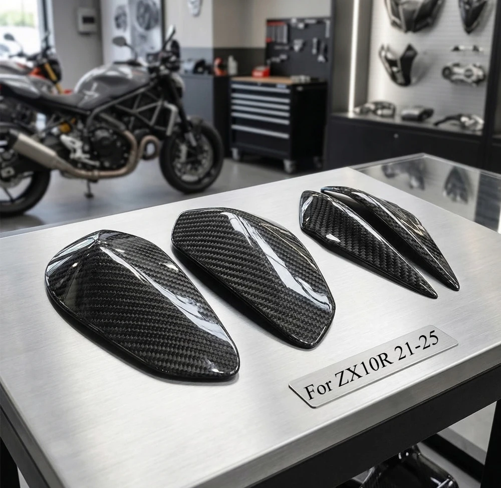 

Motorcycle Really Carbon Fibre Tank and Tail Protection Trim for KAWASAKI ZX-10R 2021-2025 2022