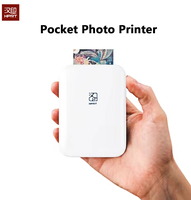 HPRT Mini Thermal Printer Color Photo Printer Bluetooth Smart Mobile Handheld Pocket Printing Machine For Gifts/Photos MT53 NEW
