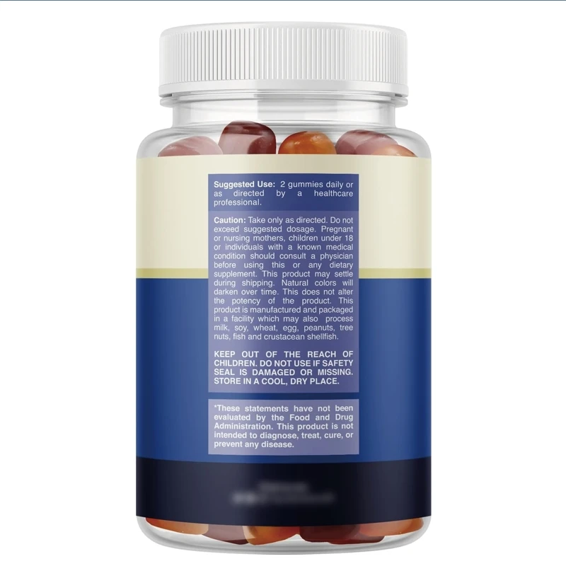 Compound Vitamin Men's Soft Candy - Contains Zinc and Biotin for Immune Support, Vitamins A and B6 for Energy and Immunity