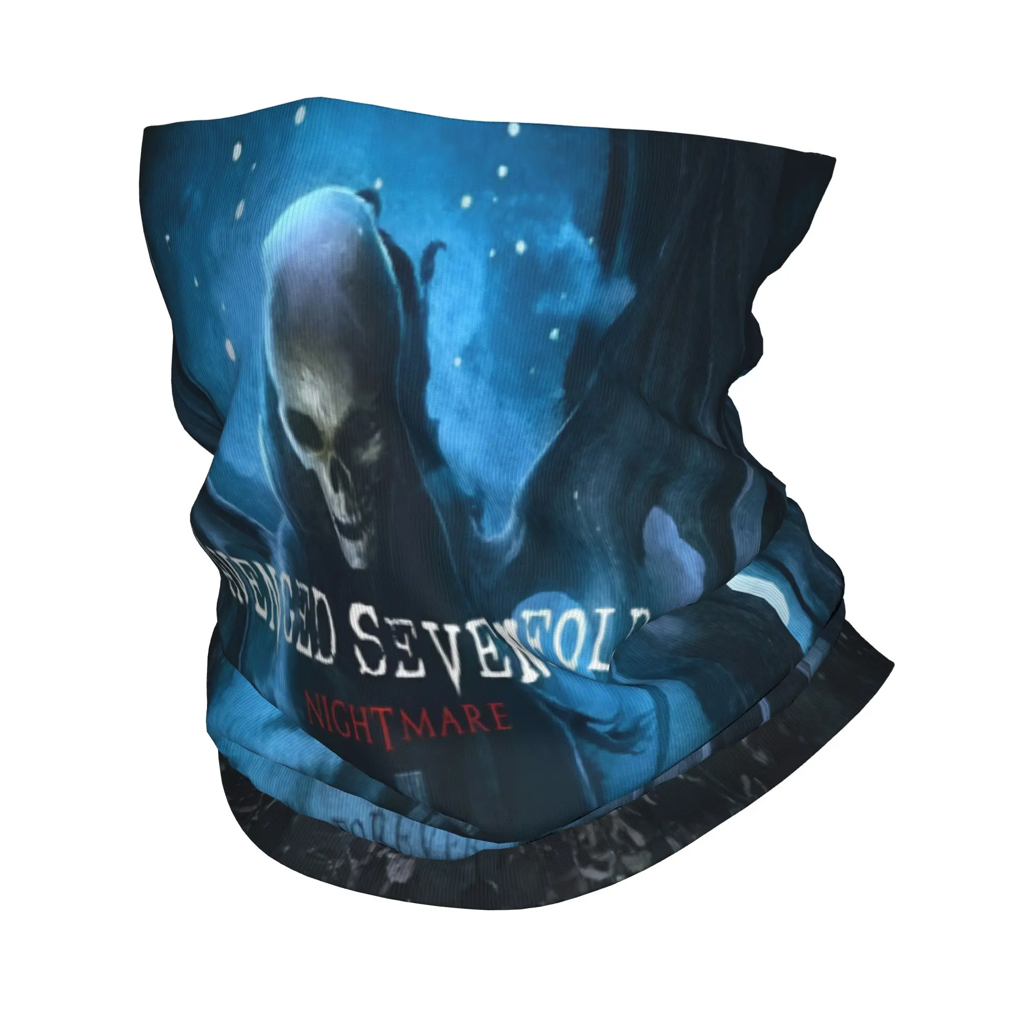 Custom A-Avengeds S-Sevenfolds Vintage Music Poster Bandana Neck Gaiter for Hiking Women Men Wrap Scarf Rock  Balaclava Warmer