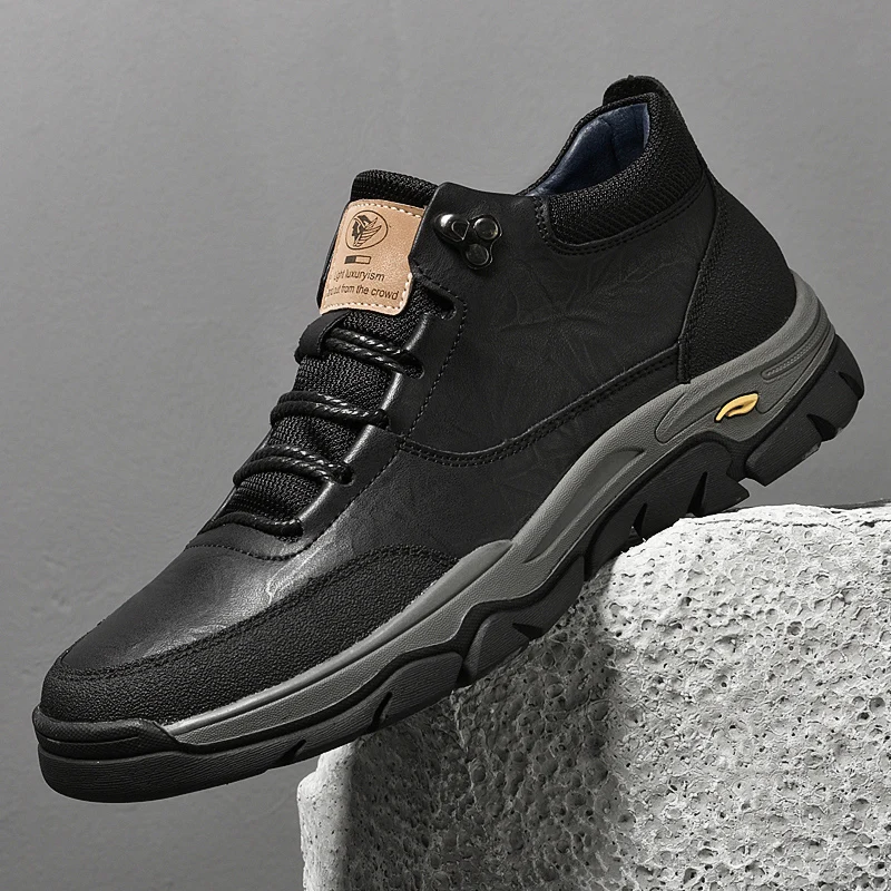 

Spring 2025 Men's White Sneakers - Couple Style, Trendy & Versatile, Lightweight Breathable & Height-Increasing