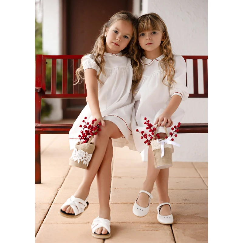 Ali Co SS26 classic style red and blue string shirt shorts and overalls brother and sister matches clothing