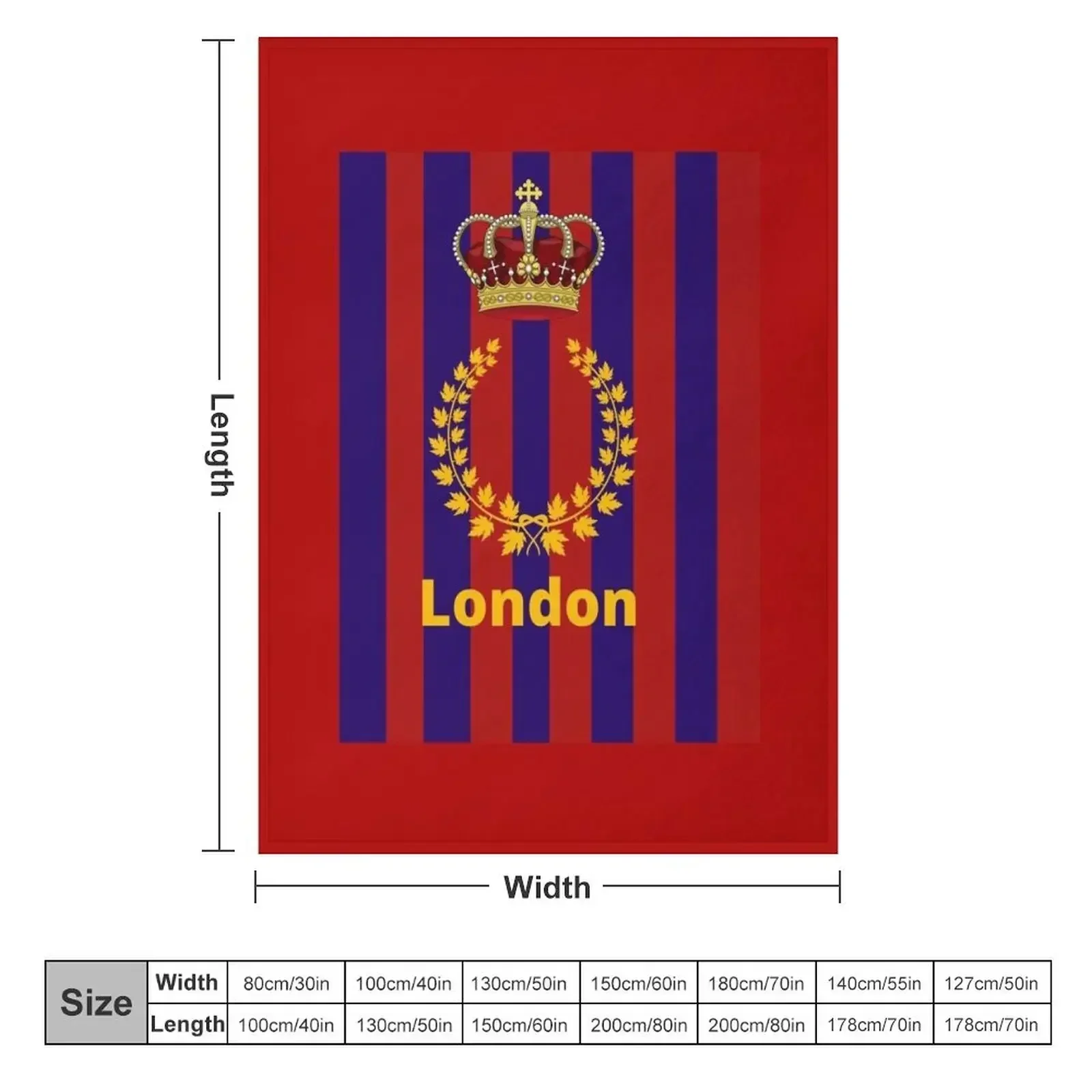 British Royalty themed pattern on fun Fashion and Accessories Throw Blanket Warm Tourist Decorative Sofa Bed Blankets