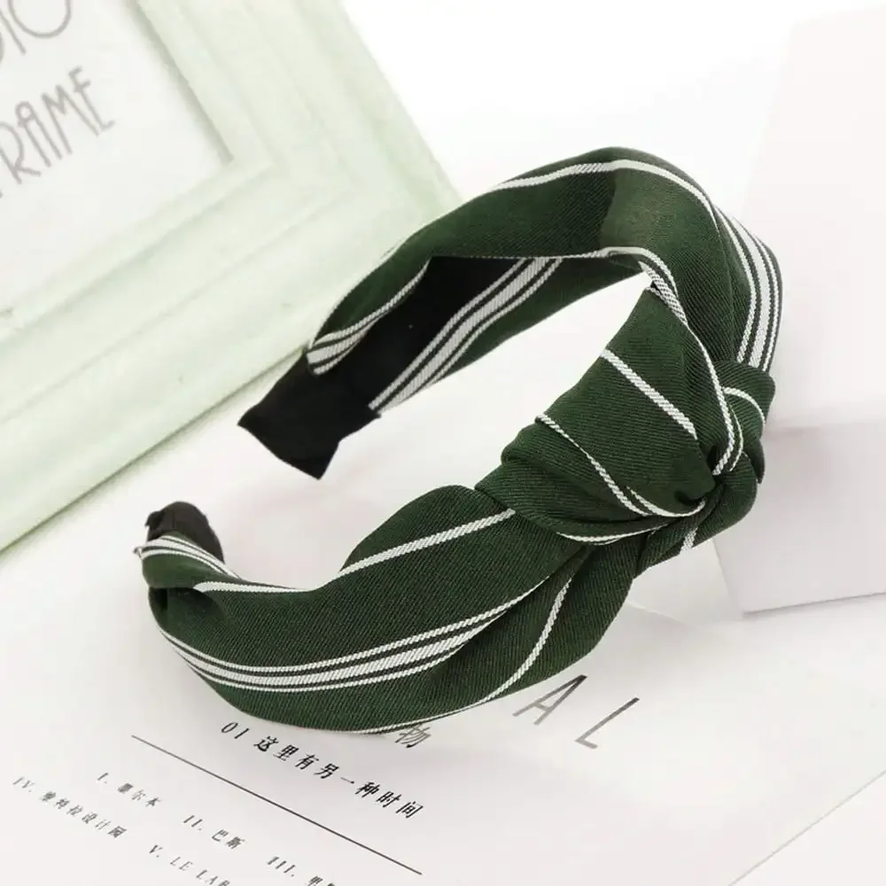 Clearance! Fdelink Fashion Bow Knot Hairband Women Hair Head Hoop Simple Sweet Girls Hair Headband Women Headband (Army Green)