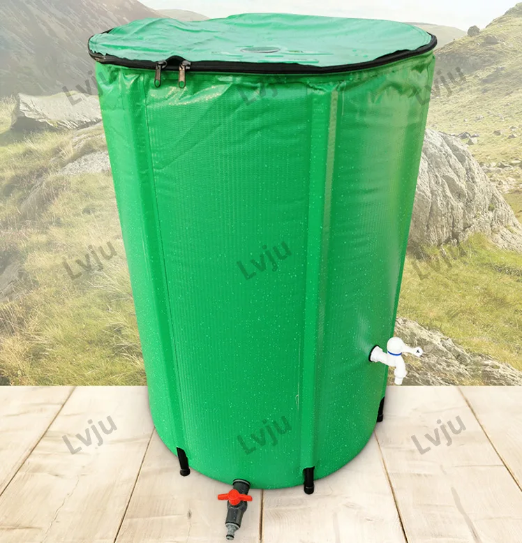 

Saving Water 100L 200L 400L 500L 1000L Rain Tank Barrel Collapsible Garden Rainwater Harvesting Water Storage Tank