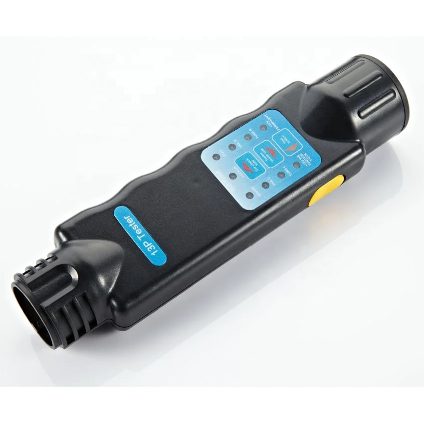 Trailer Tester 7/13 Pin Trailer Caravan Socket Tester 12 V 7 Pin / 13 Pin Car Tow Truck Trailer Light Wiring Cable