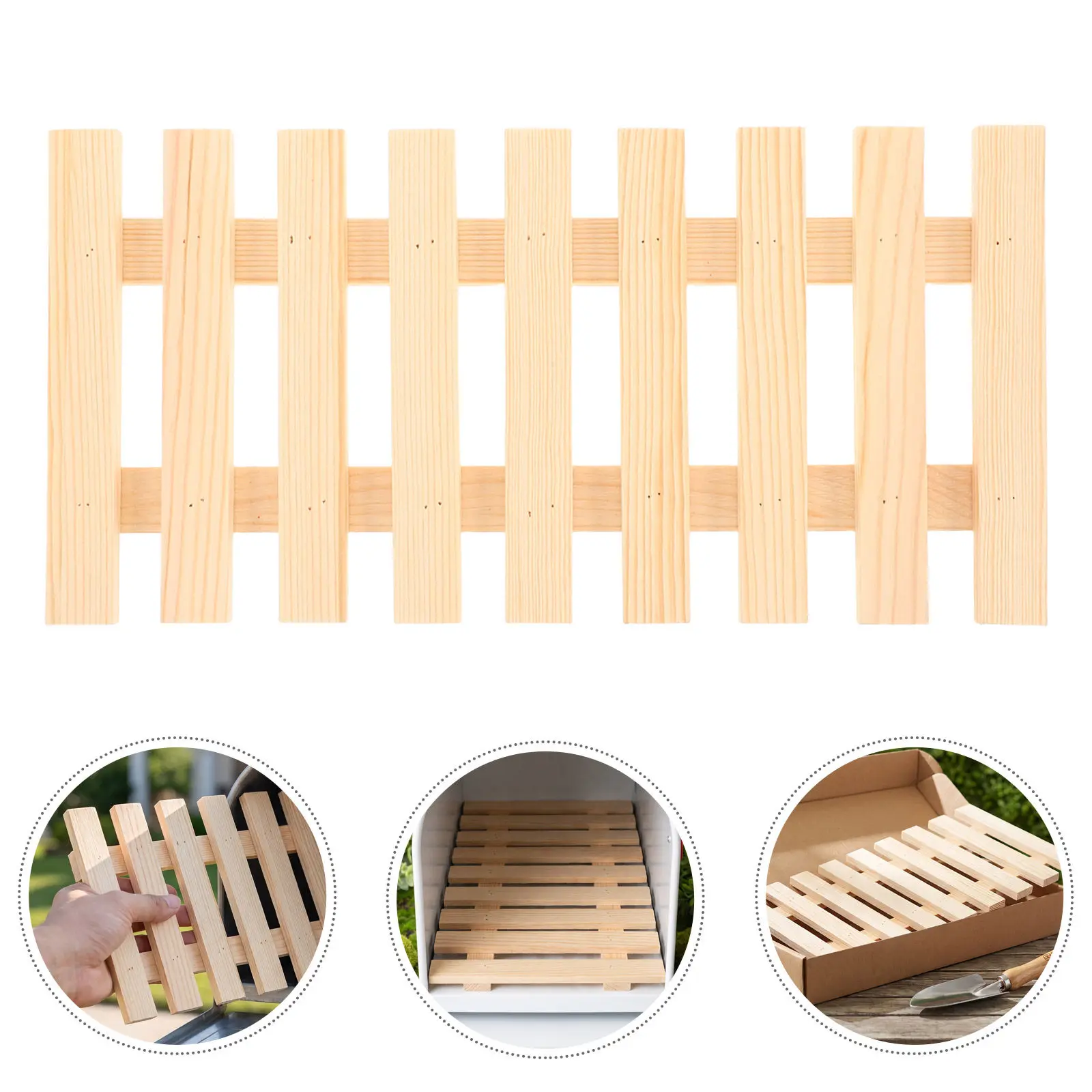 Mailbox Wooden Bottom Grate Waterproof Base Drainage Rack Mail Protection Tray Insert 11.8x5.9 Mailbox Interior