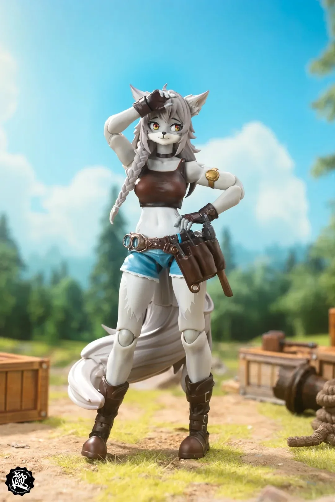 IN STOCK  Original LADOTOYS Magical Continent Leah - Repairer Style 1/12 Action Figure 6inch Full Set Model Toys Collection Gift