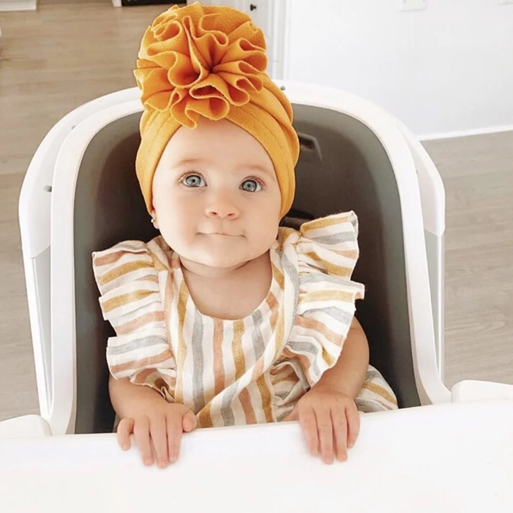 

5Pcs Women Chunky Cable Knit Flower Beanie Autumn Winter Casual Warm Corn Knit Hat Stretchy Comfortable Women Hat