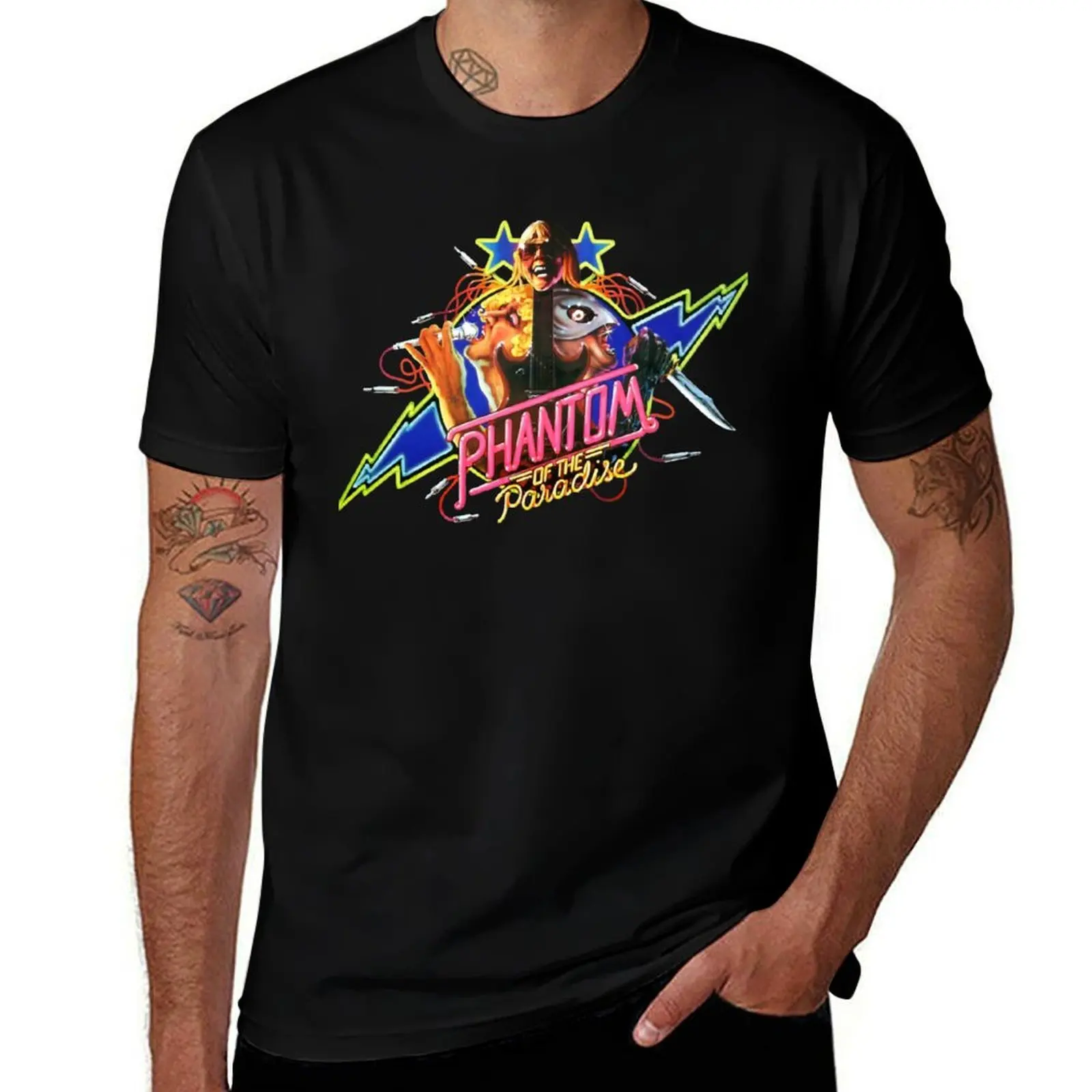 Phantom of the Paradise Poster T-Shirt Christmas Theme Tee Top T-Shirt