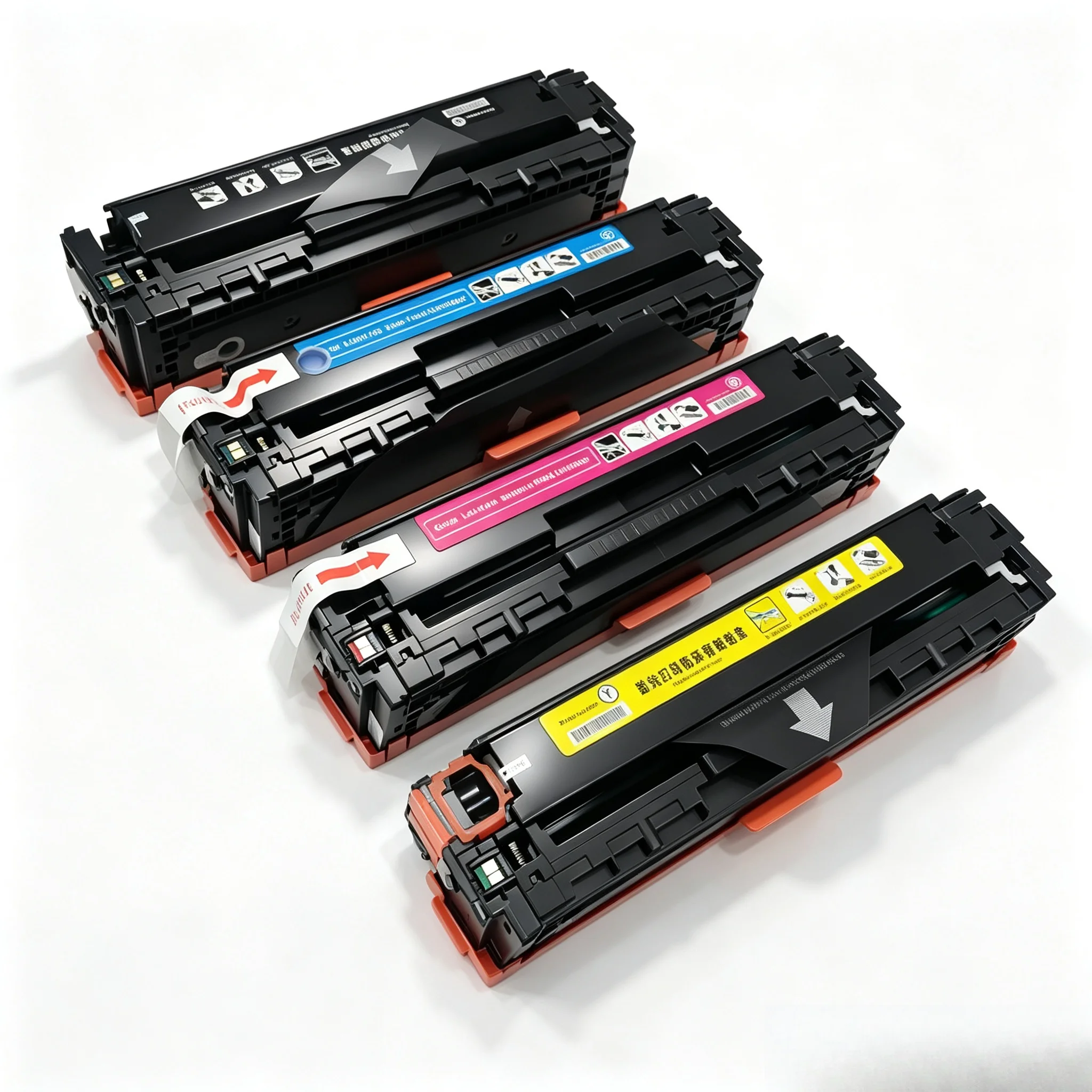 205A 205X CF530A CF531A CF532A CF533A Refill Black Color Toner Cartridge,For HP M154 M154a M154nw M180 M181 M181fw Printer Toner