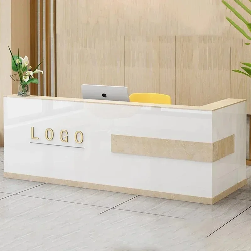 Biurka recepcyjne w stylu vintage, retro, luksusowe, do salonów kosmetycznych, podium, skandynawskie, meble komercyjne do sklepów (mostrador de tienda)