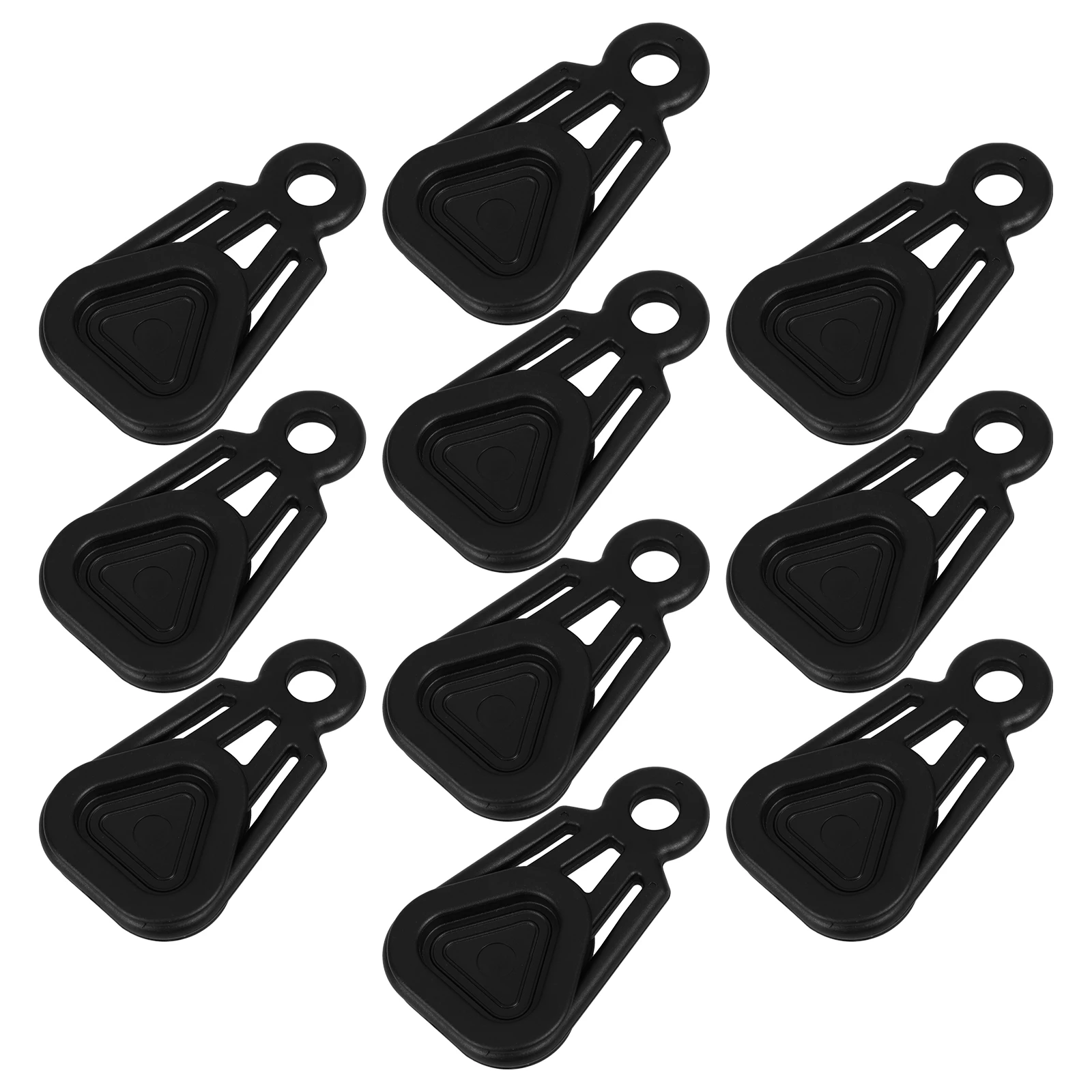 

10Pcs Lightweight Tent Awning Clips Tarp Clamp Set Outdoor Camping Accessories