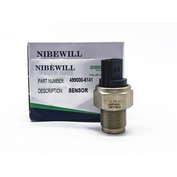 Common Rail Pressure Sensor 499000-6141 4990006141 For Komatsu PC200-8 PC220-8 Excavator SAA6D107 Engine