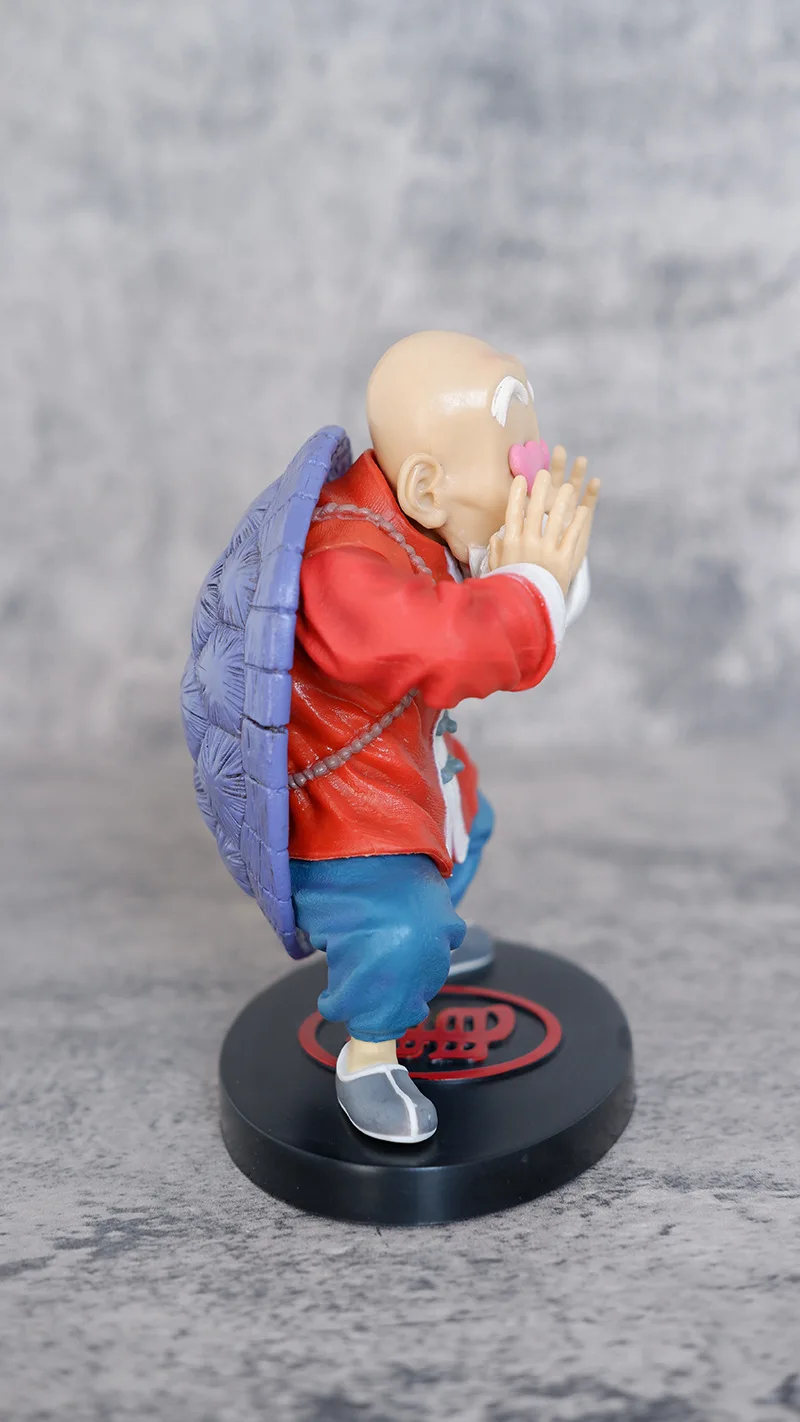 Cute Anime Dragon Ball Z Master Roshi PVC Action Figure Kame Sennin Statue Collectible Model Kids Toys Doll Gifts 16cm