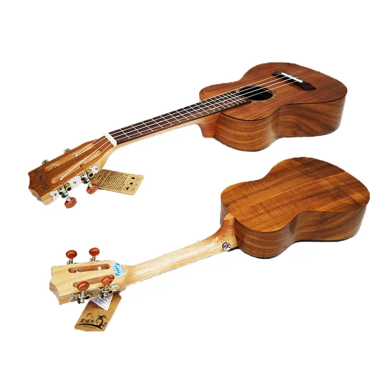 Paisen Ukulele Tenor 26 Polegadas 4 Cordas Ukulele de madeira maciça Baixo Ukulele elétrico
