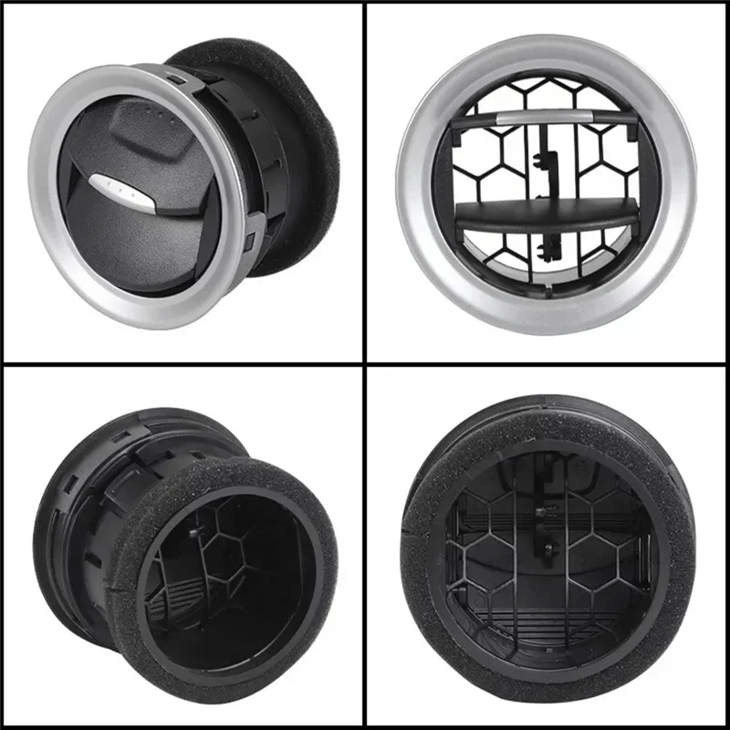

A03Z-2Pcs Car Dashboard Air Conditioning Vent Nozzle DK49-64930-B91 For Ford Fiesta 2009-2013 AC Air Outlet DK4964930B91