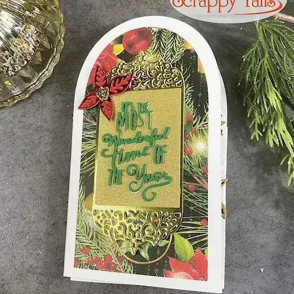 Winter Snow Trees Skiscape Metal Cutting Dies Scrapbook Diary Decoration Stencil Embossing Template DIY Greeting Card Handmade