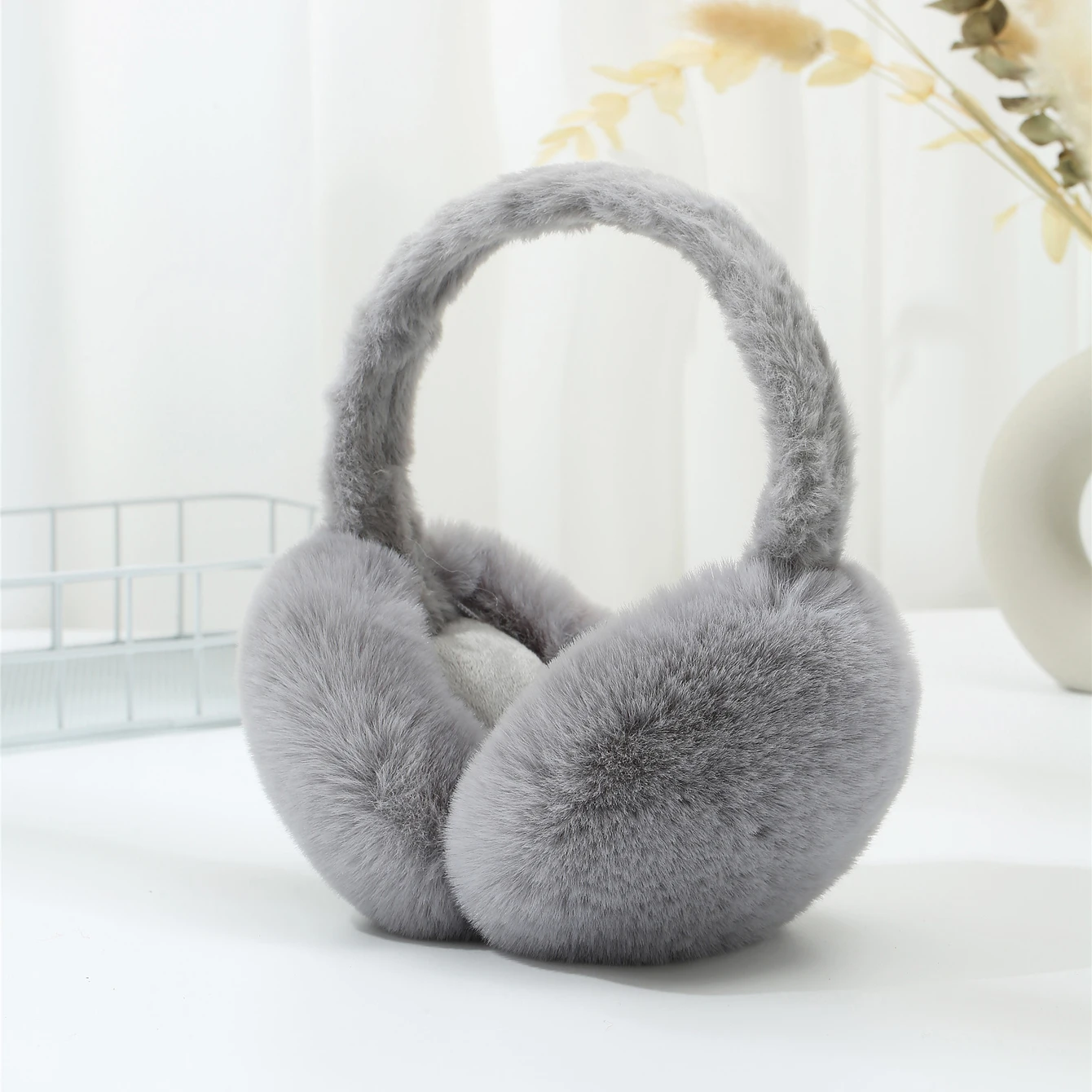 1 semplice copertura per le orecchie in peluche antivento autunnale e invernale, copertura per le orecchie antivento e calda per lavoro, pendolarismo, tempo libero e gioco