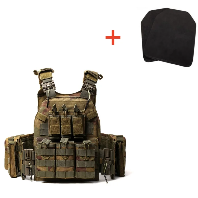 

The best-selling 600D polyester tactical vest - durable, breathable and adjustable Molle design with multiple pockets