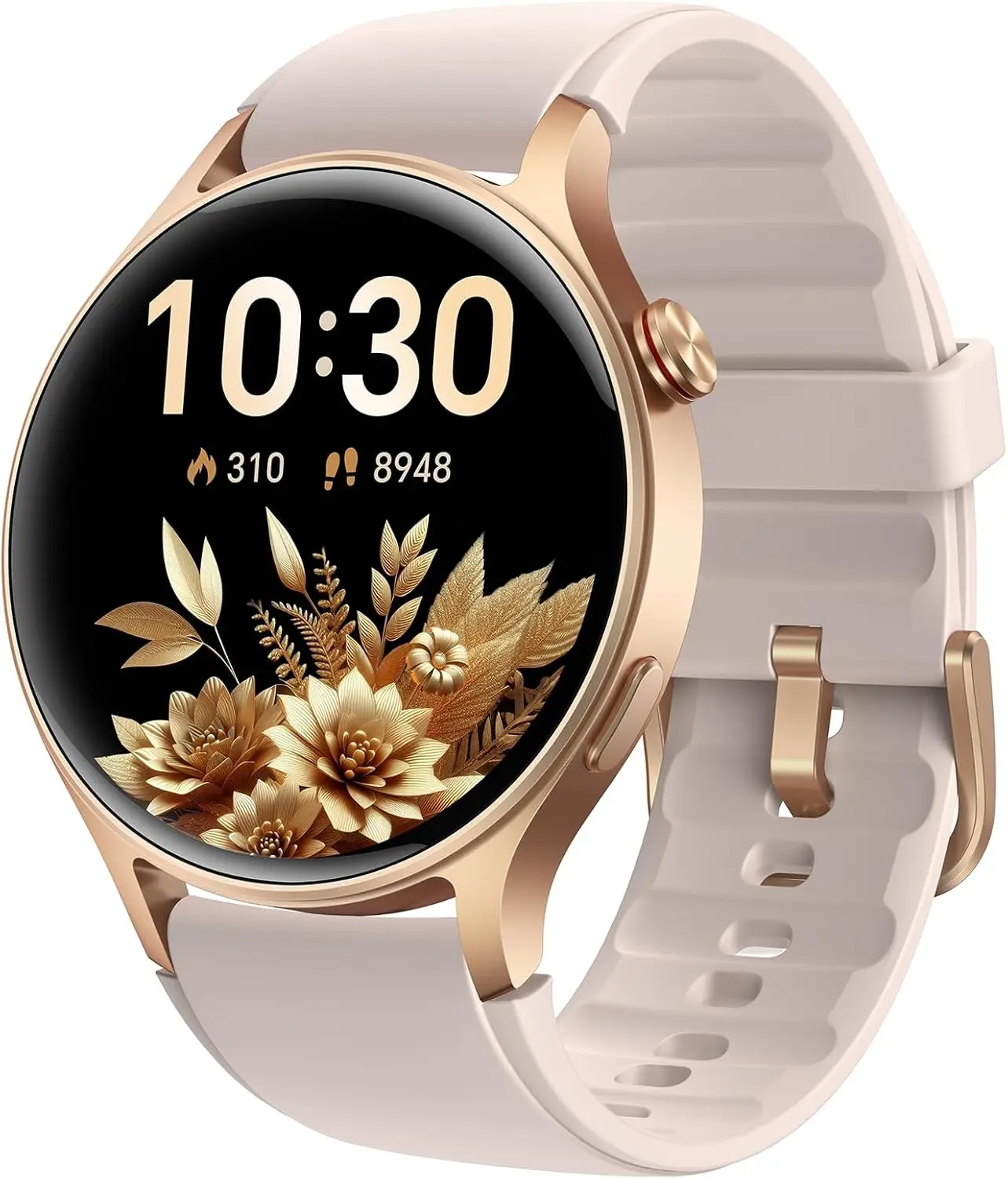 

Women's Smart Watch with AMOLED Screen, Heart Rate Monitor, Waterproof Fitness Tracker for iPhone/Android