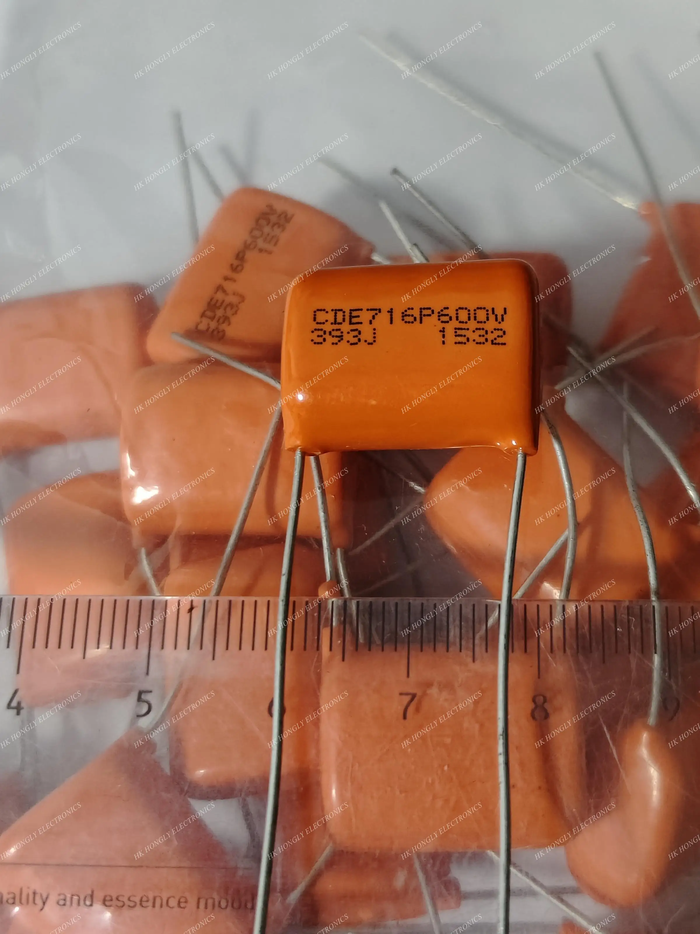 5PCS CDE716P600V 472J 103J 393J 104J CDE 716P 600V 5% 0.0047UF 0.01UF 0.039UF 0.1UF P=12mm 17mm 25mm Film Capacitor