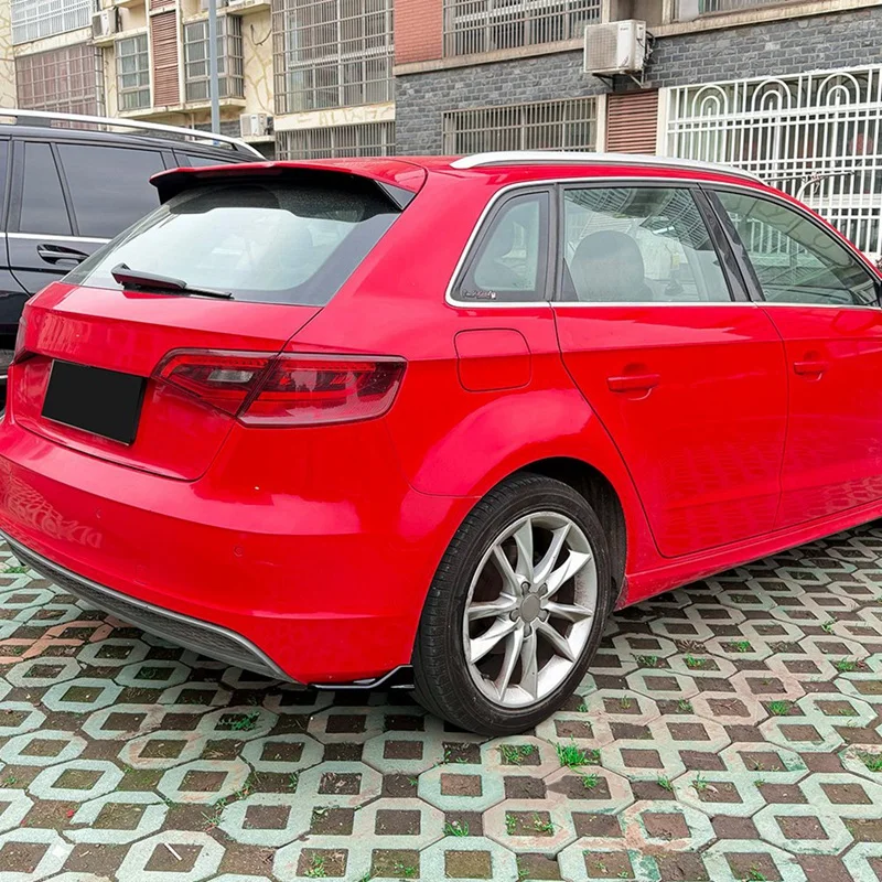 Super Sale Rear Bumper Split Side Spoiler Canards for Audi A3 S3 8V Sline