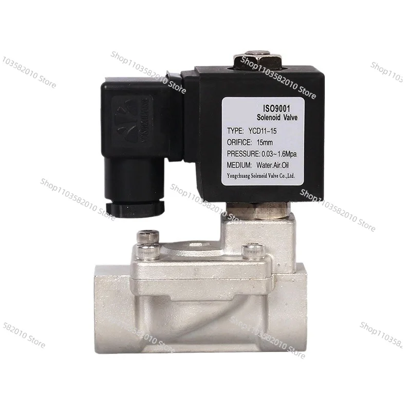 Used for YCD11 High-pressure Solenoid Water Valve Pilot Diaphragm Solenoid Valve Normally Closed Diaphragm Valve 1.6MPA
