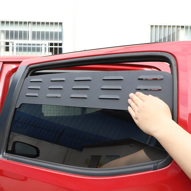 

For Toyota Tacoma 2016-2022 Aluminum Alloy Car Rear Side Window Ventilation Panel Decoration Modification Accessories