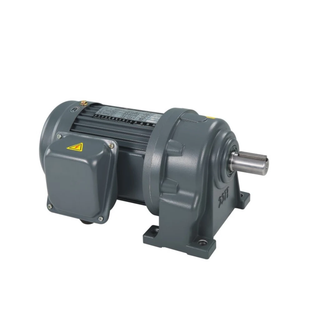 

1500W 220V 50hz Three Phase Small AC Gear Reduction Motor Horizontal for Metal Cutting Machines