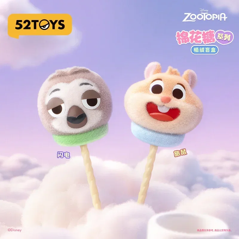 

52TOYS Disney Zootopia Marshmallow Series слепая коробка игрушки Kawaii аниме фигурка-сюрприз Mystery Box куклы подарок для девочек