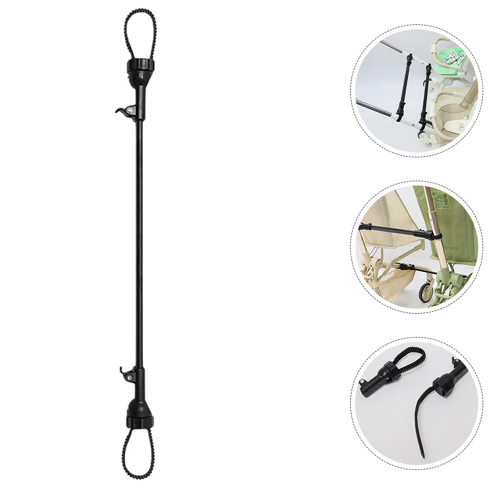 

2Pcs Twin Stroller Connector Lightweight Detachable Stroller Adapter for Twins Compatible with Most Folding Strollers Easy