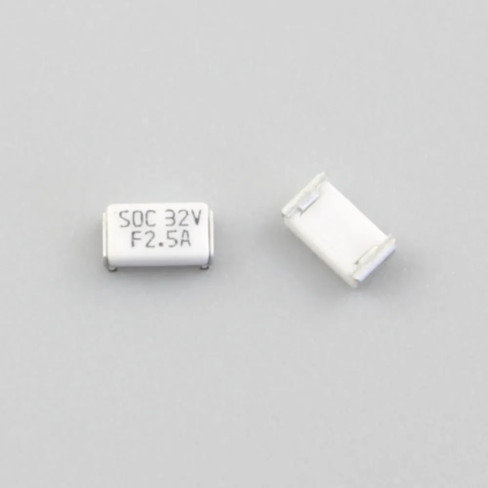 50pcs SOC SMD SMT 1206 Fuse 32V11CF F 2.5A F2.5A 32V DC Fast Blow 3216 Surface Mount