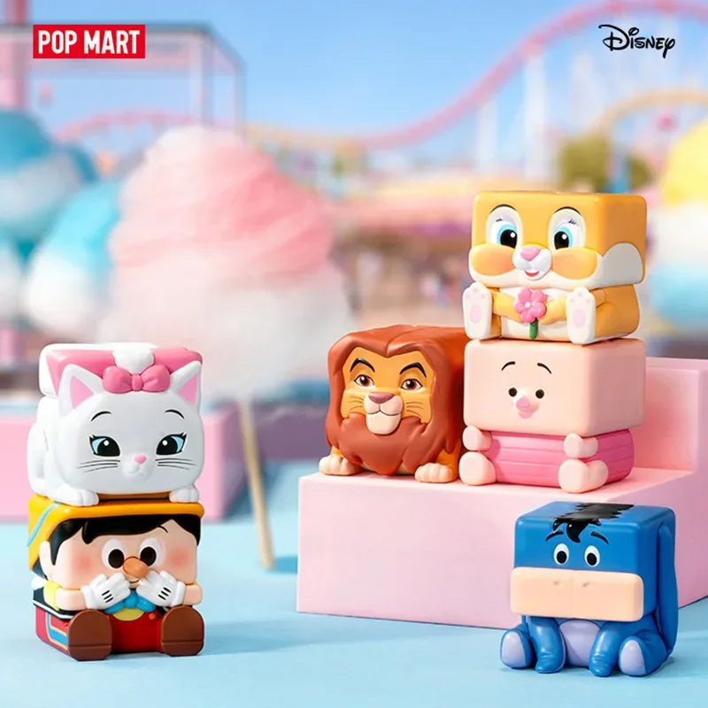 

POPMART Disney Classic POP CUBE-2 Series слепая коробка Guess Bag Mystery Box игрушки куклы аниме фигурка настольные украшения милый подарок