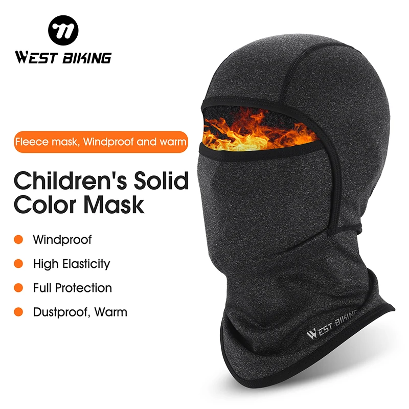 WEST BIKING Kids Balaclava Face Mask for Boy Girl Winter Hat Ski Mask for Cold Weather Windproof Face Warmer for Skiing Cycling