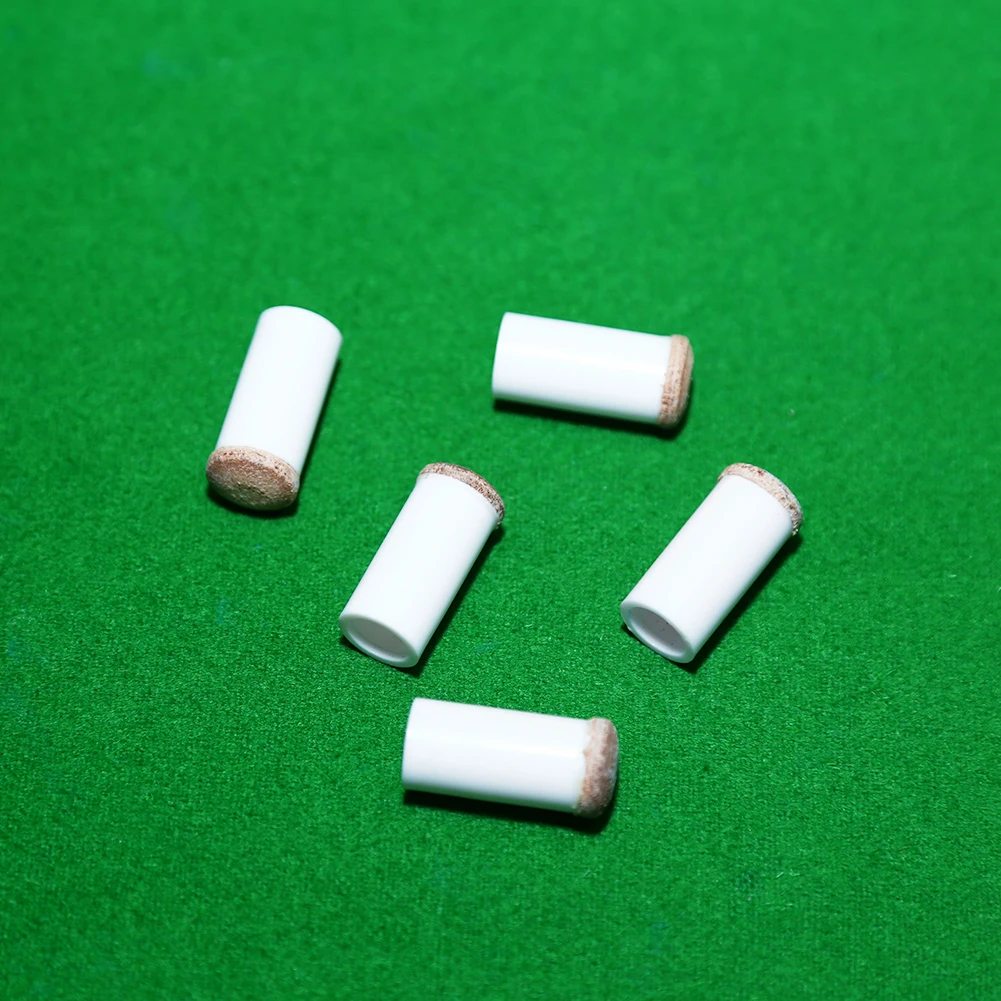5/10PCS 11/13mm Billiard Replacement Set Pool Cue Tips Pool Billiard Cue Stick Ferrules Screw-On Tips Snooker Billiards Acces view 5