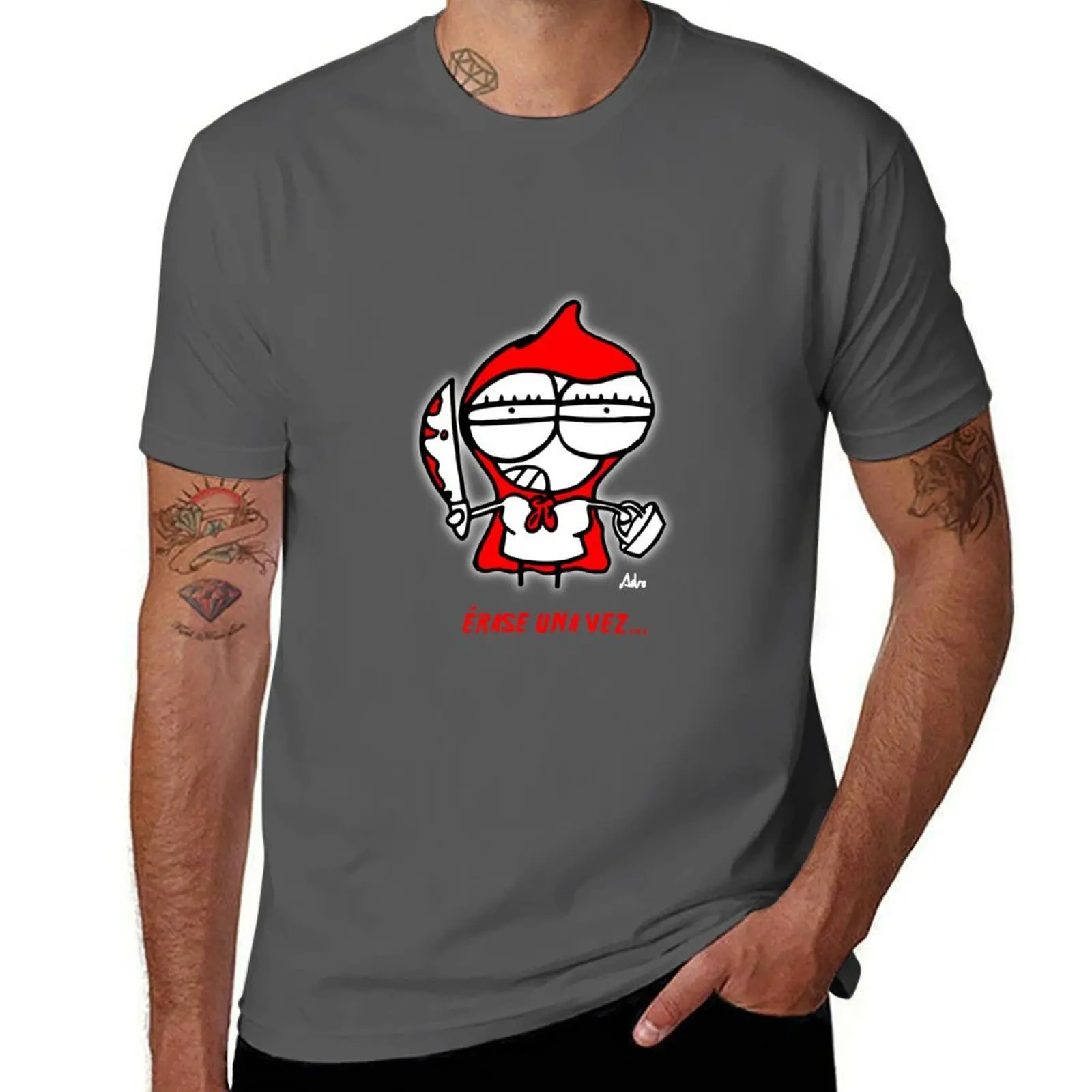 Caperucita roja T-Shirt Essential Solid Color T-Shirt